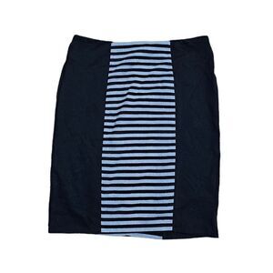 Women's HEART CRUSH Striped Vintage Skirt Size Large